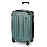 TAN.TOMI Koffer Hartschalenkoffer, Koffer Handgepäck Trolley Koffer Handgepäck, Reisekoffer mit Rollen, Koffer mit 3-Stelliges Codeschloss, Zahlenschloss Teleskopgriff, Suitcase für Reisen Geschäft