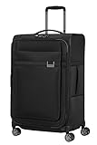 Samsonite Airea - Spinner L erweiterbar, Koffer, 78 cm, 111.5/120 L, Schwarz (Black)