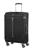 Samsonite Popsoda - Spinner M Erweiterbar Koffer, 66 cm, 68/73.5 L, TSA-geprüft , Schwarz (Black)