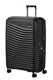 SAMSONITE Intuo - Spinner L, Erweiterbar Koffer, 75 cm, 105/115 L, Schwarz (Black)