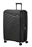 SAMSONITE Intuo - Spinner L, Erweiterbar Koffer, 75 cm, 105/115 L, Schwarz (Black)