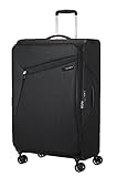 Samsonite Litebeam - Spinner L, Erweiterbar Koffer, 77 cm, 103/111 L, Schwarz (Black)