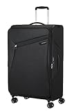 Samsonite Litebeam - Spinner L, Erweiterbar Koffer, 77 cm, 103/111 L, Schwarz (Black)