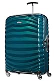 Samsonite Lite-Shock - Spinner L Koffer, 75 cm, 98,5 L, mit 4 Rollen, Blau (Petrol Blue)