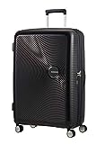 American Tourister Soundbox - Spinner L Erweiterbar Koffer, 77 cm, 110 L, Schwarz (Bass Black)