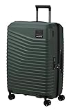 SAMSONITE Intuo - Spinner M, Erweiterbar Koffer, 69 cm, 79/87 L, Grün (Olive Green)